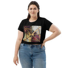 Load image into Gallery viewer, Cross Roads Crop Tee
