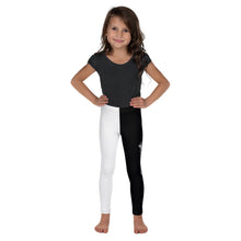 Load image into Gallery viewer, Evolution Two-tone Kid&#39;s Leggings B&amp;W
