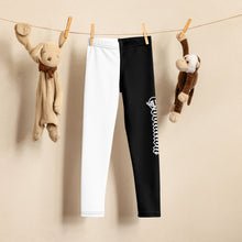 Load image into Gallery viewer, Evolution Two-tone Kid&#39;s Leggings B&amp;W
