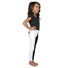 Load image into Gallery viewer, Evolution Two-tone Kid&#39;s Leggings B&amp;W
