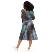 Load image into Gallery viewer, Flash long sleeve midi dress
