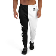 Load image into Gallery viewer, Evolution two tone Men&#39;s Joggers B&amp;W
