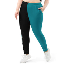 Load image into Gallery viewer, Evolution two-tone Women&#39;s Joggers Turquoise
