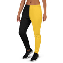 Load image into Gallery viewer, Evolution two-tone Women&#39;s Joggers Yellow
