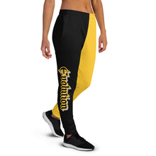 Load image into Gallery viewer, Evolution two-tone Women&#39;s Joggers Yellow
