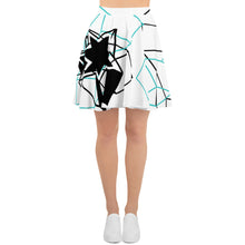 Load image into Gallery viewer, Starburst Skater Skirt turquoise
