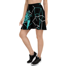 Load image into Gallery viewer, Skater Skirt turquoise dark
