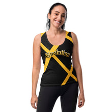 Load image into Gallery viewer, Evolution Two-Tone Tank Top - Yellow
