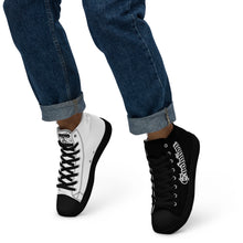 Load image into Gallery viewer, Twisted Evolution Men’s high top two-tone -B&amp;W
