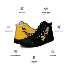 Load image into Gallery viewer, Twisted Evolution Men’s high top two-tone -yellow
