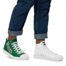 Load image into Gallery viewer, Twisted Evolution Men’s high top two-tone -green and white
