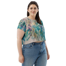 Load image into Gallery viewer, Cranial All-Over Print Crop Tee
