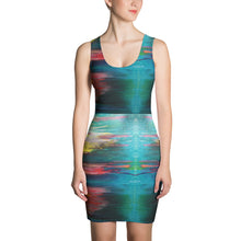 Load image into Gallery viewer, Blue Cascade Dress
