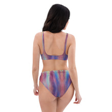 Load image into Gallery viewer, Light Cascade Recycled high-waisted bikini
