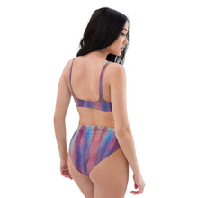 Load image into Gallery viewer, Light Cascade Recycled high-waisted bikini
