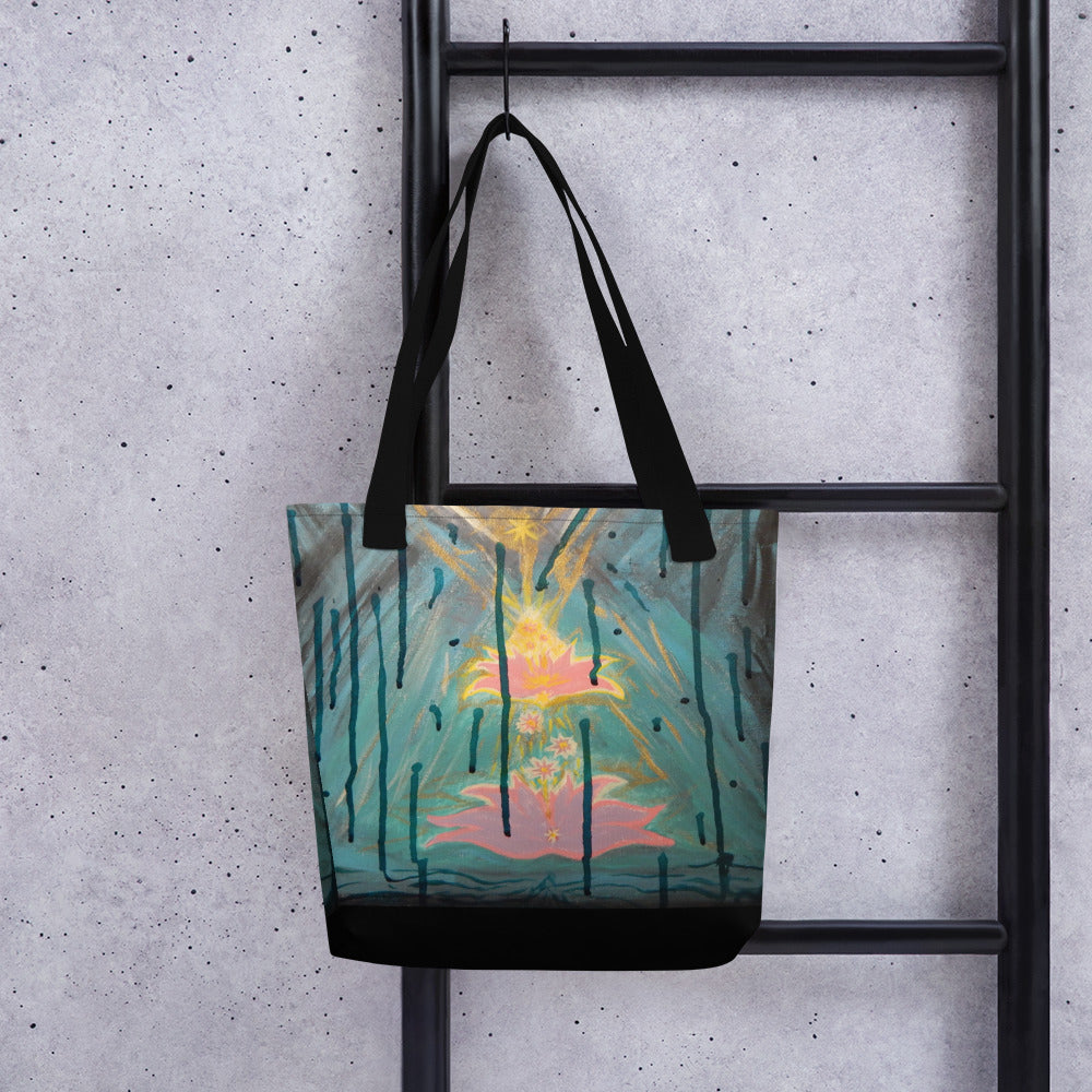 Lotus Rebirth Tote bag