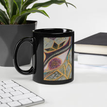 Load image into Gallery viewer, Dragon Eye Black Glossy Mug
