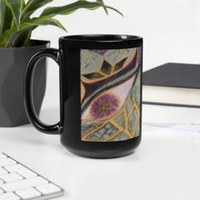 Load image into Gallery viewer, Dragon Eye Black Glossy Mug
