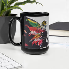 Load image into Gallery viewer, Fairy Dust Black Glossy Mug
